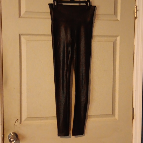 Spanx sz s shiny leggings - Picture 1 of 5